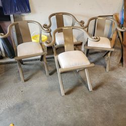 Set Of 4 Sun Room Chairs