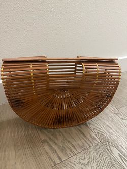 Vintage bamboo purse