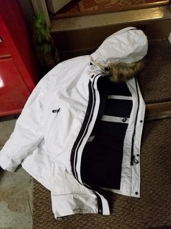 XXL white coat