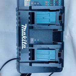 Makita 18V Lithium-Ion Dual Port Rapid Optimum Charger