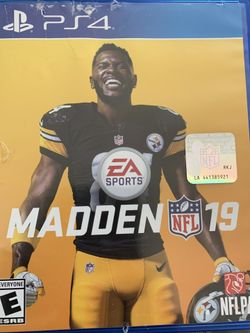 PS4 Madden 19 game