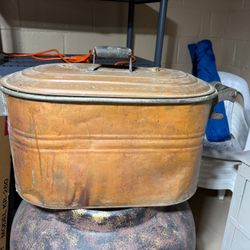 Copper Pot With lid