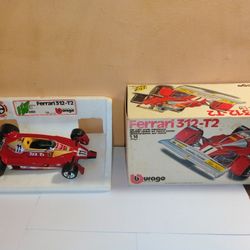 Bburago Red Ferrari 312-T2 Scale 1/14 Die-Cast Metal Model Car With Box