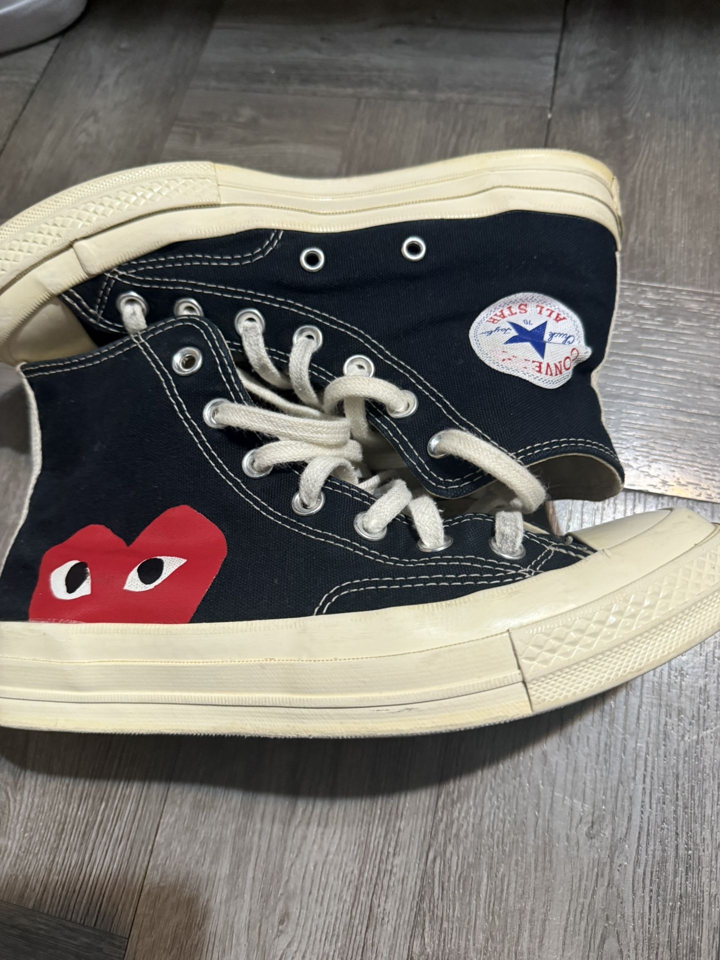 Comme Des Garçons Converse Size 6