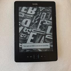 Amazon Kindle 4th Generation Wi-Fi E-Reader Black Version 4.1.3