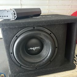 Skar Audio 10 In Sub & Amp