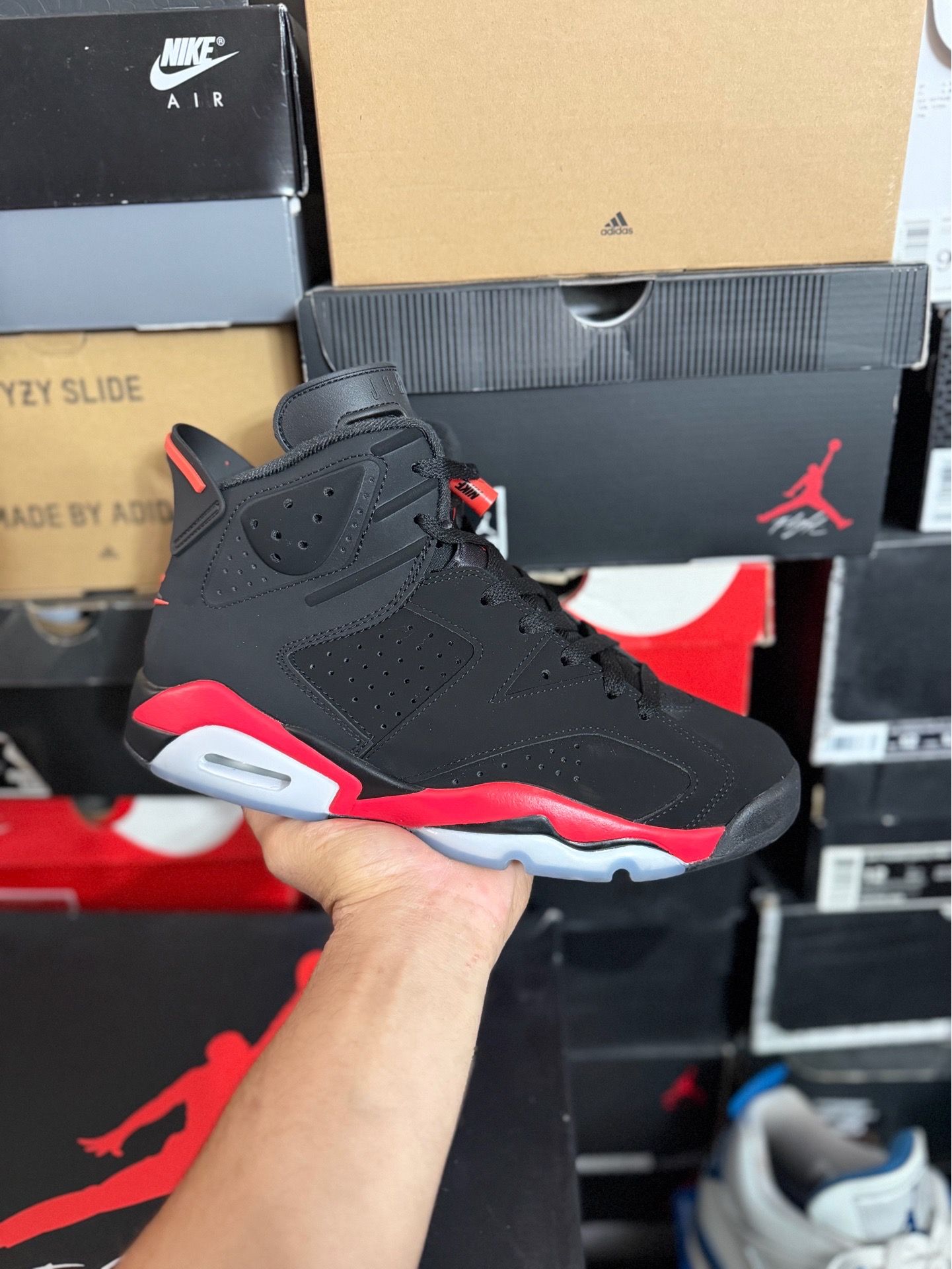 Jordan Infrared Salesman 6s size 9 VNDS