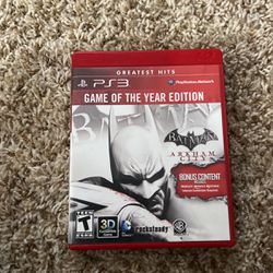 Batman, Arkham City Game Of The Year Edition For Ps3 