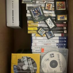 Gaming Collection (Wii, Ps2, PS3, PS4 Consoles… Lots Of Games Including Nintendo DS, GBA, GBC, Xbox, Xbox360, Ps1/2/3/4 Sell As Whole Or Individually)