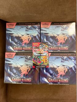 Pokémon Chaos Rising ETB and Bundle