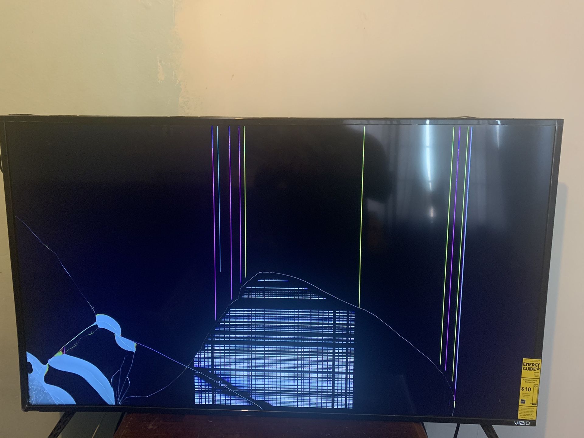 Vizio 55’ inch smart tv (broken tv)