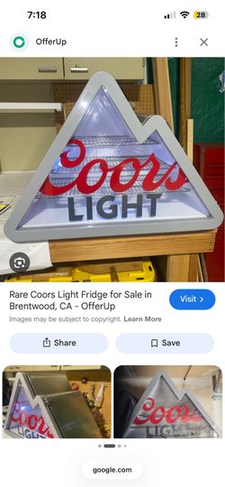 Coors light fridge
