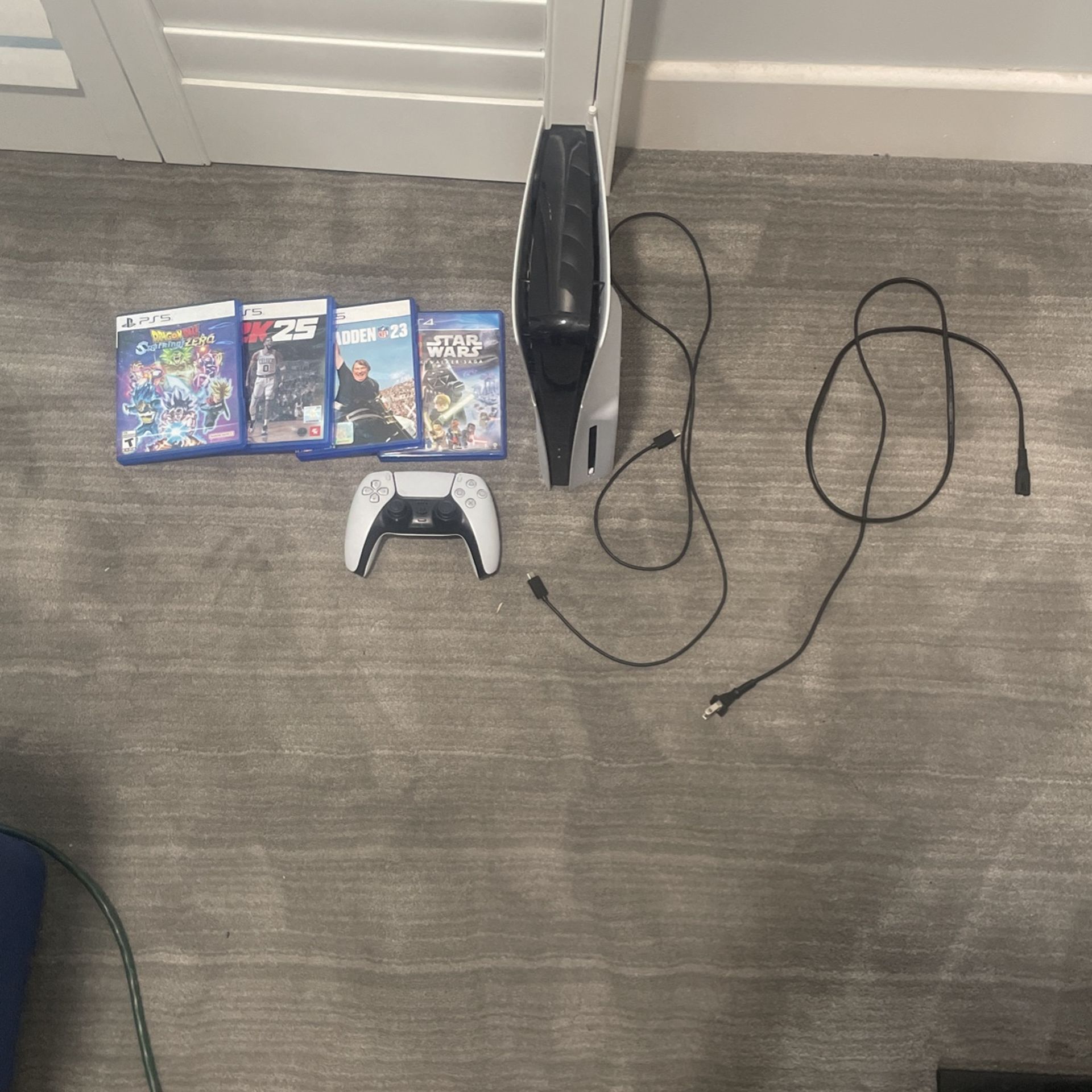 Ps Five Games Desk Monitor Everything To Controllers For Only 900 And a Keyboard No Shipping