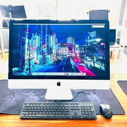 Apple iMac 27” Late 2013
3.5GHz quad core 3.5Ghz i7 16GB 480GB SSD OS Catalina