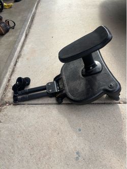 Stroller scooter attachment