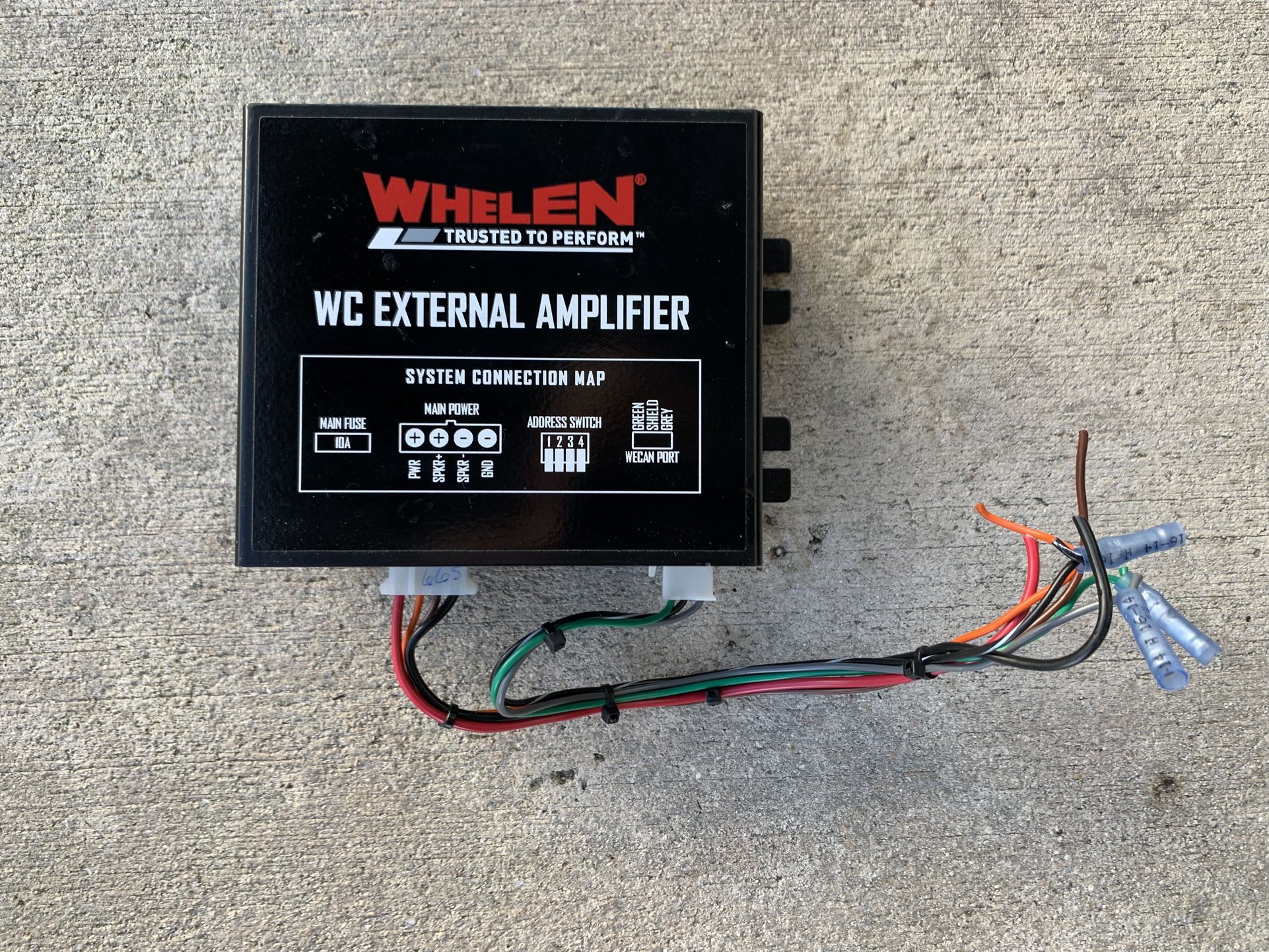 Whelen WC External Amplifier