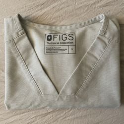 Figs Mens Scrub Top Size Small