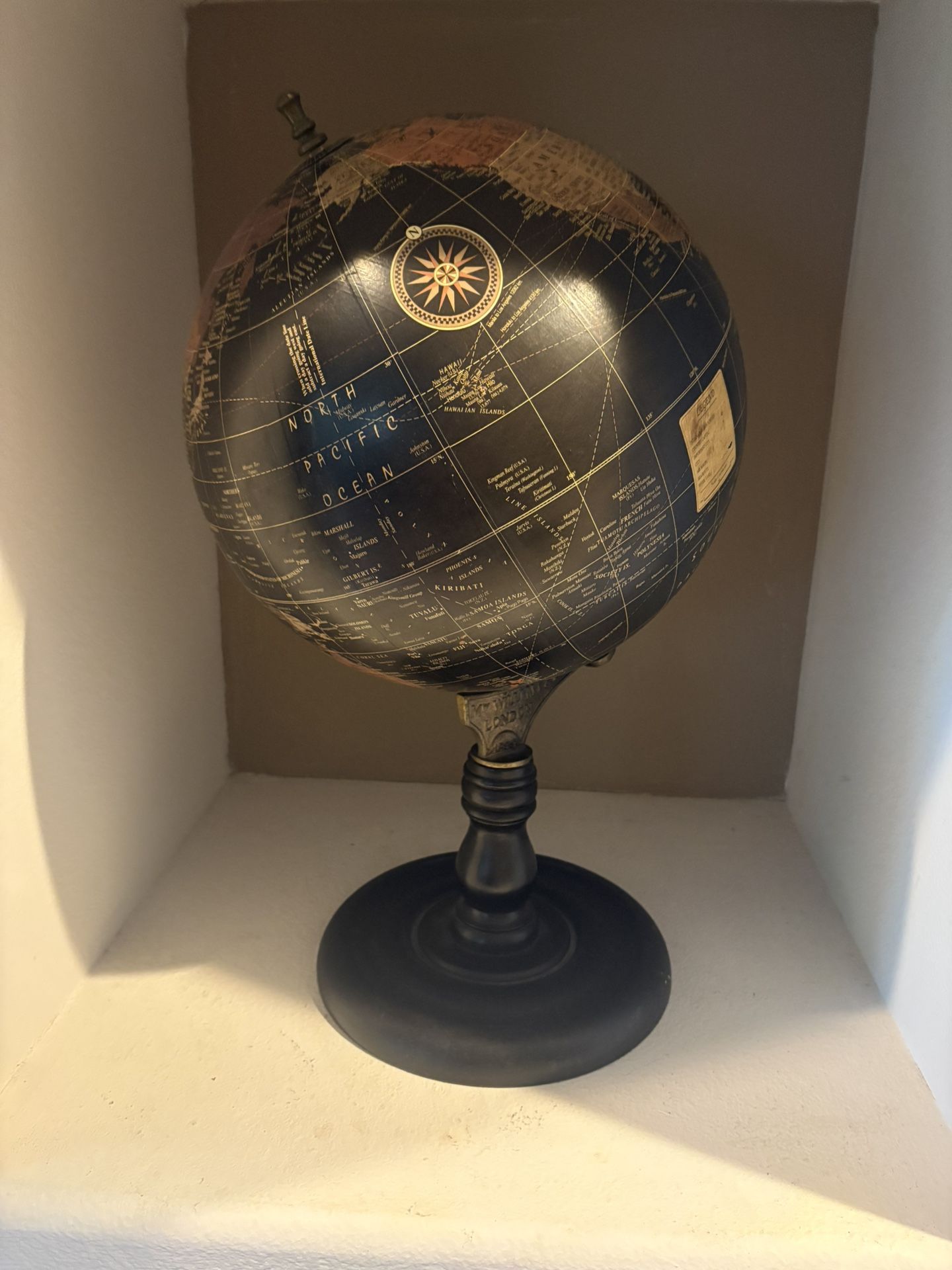 World Globe 24 Inch High