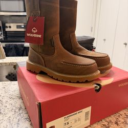 Wolverine steel toe boots