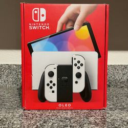 nintendo switch OLED WHITE