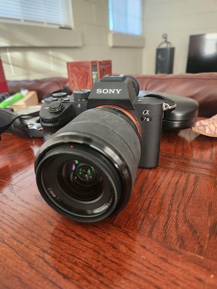 Sony A7iii WITH Ef To E ADAPTER