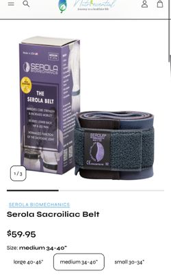 Serola SI joint band pregnancy support