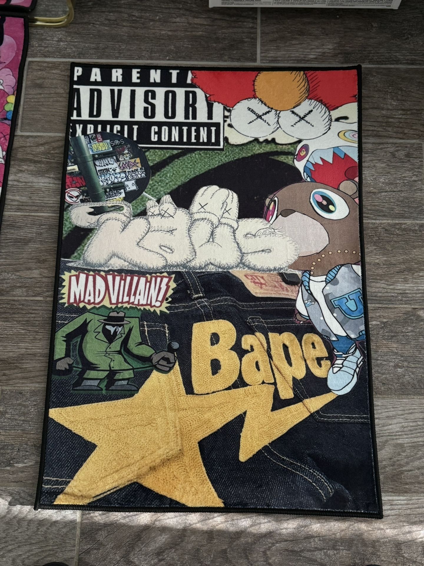 Bape jeans Custom Rug
