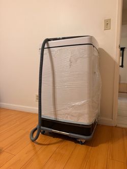 Top Load Washing Machine with Rolling Base