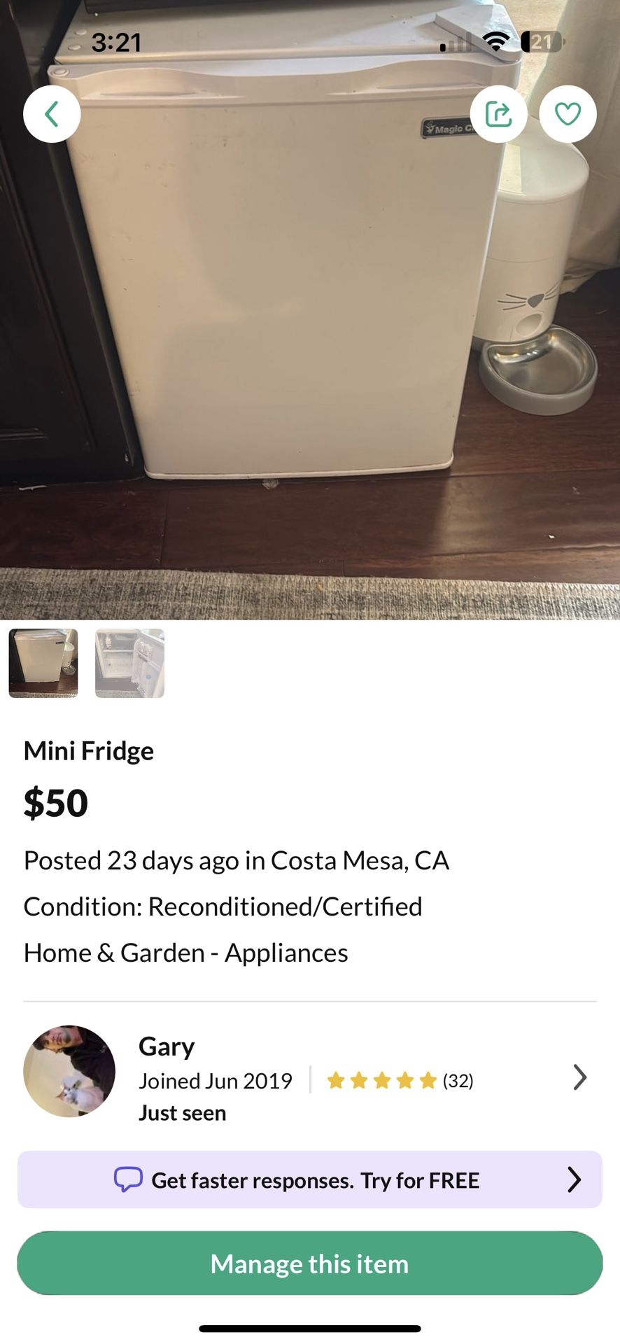 Mini Fridge