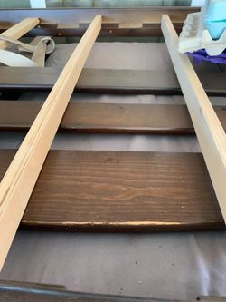 Twin mattress bed frame home decor item