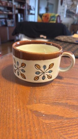 Stone ware soup mug