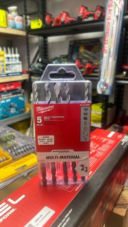Milwaukee Shockwave 5-Piece Multi-Material Drill Bit Set-pick up only