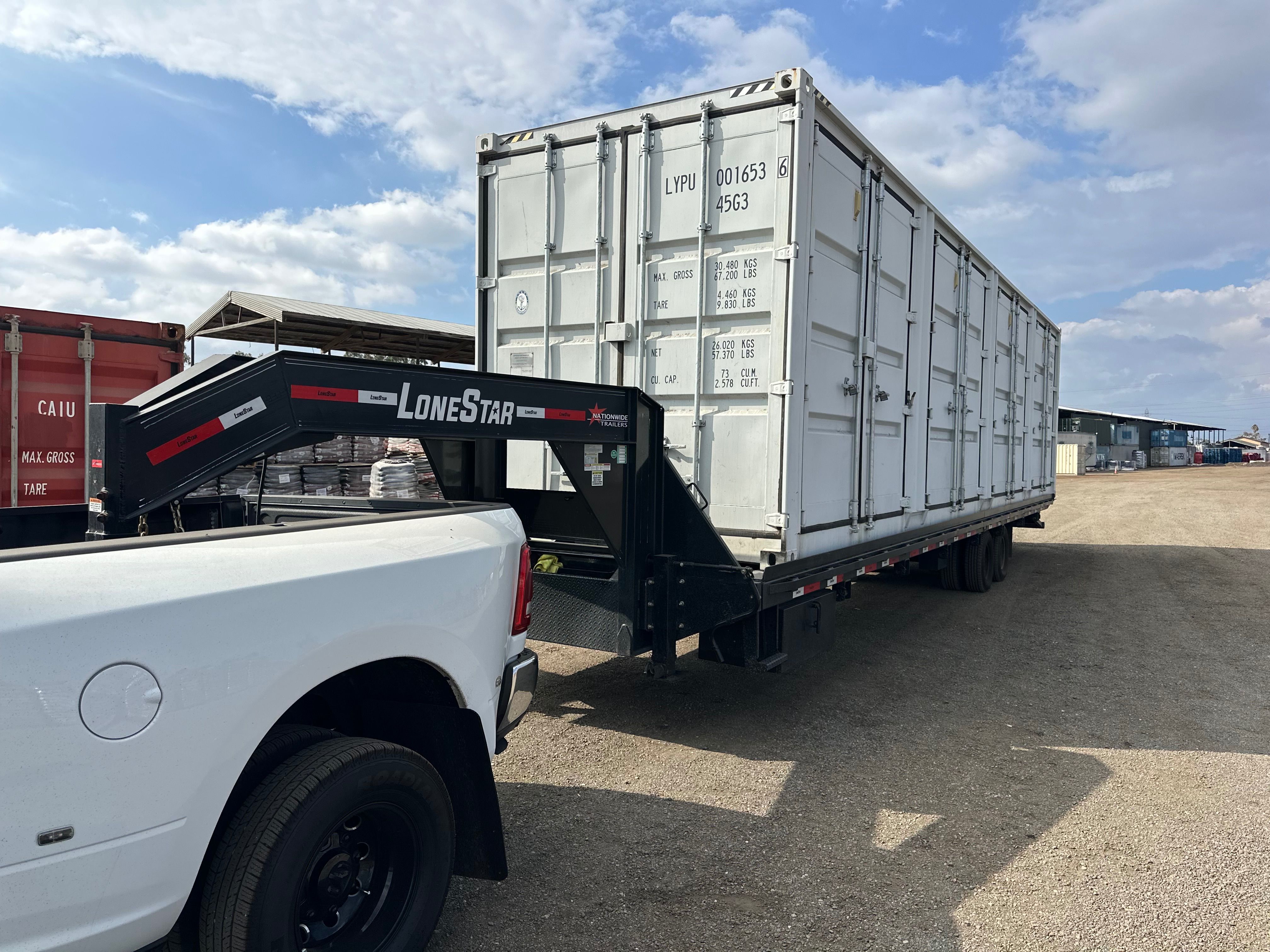 40 FOOT HC USED MULTI DOOR CARGO SHIPPING CONTAINER 