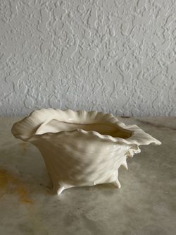 Ceramic Clam Shell Bowl