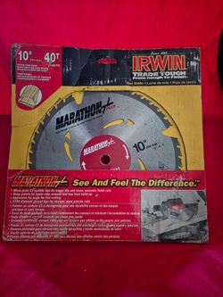 Irwin Marathon Plus 10" 40T Saw Blade