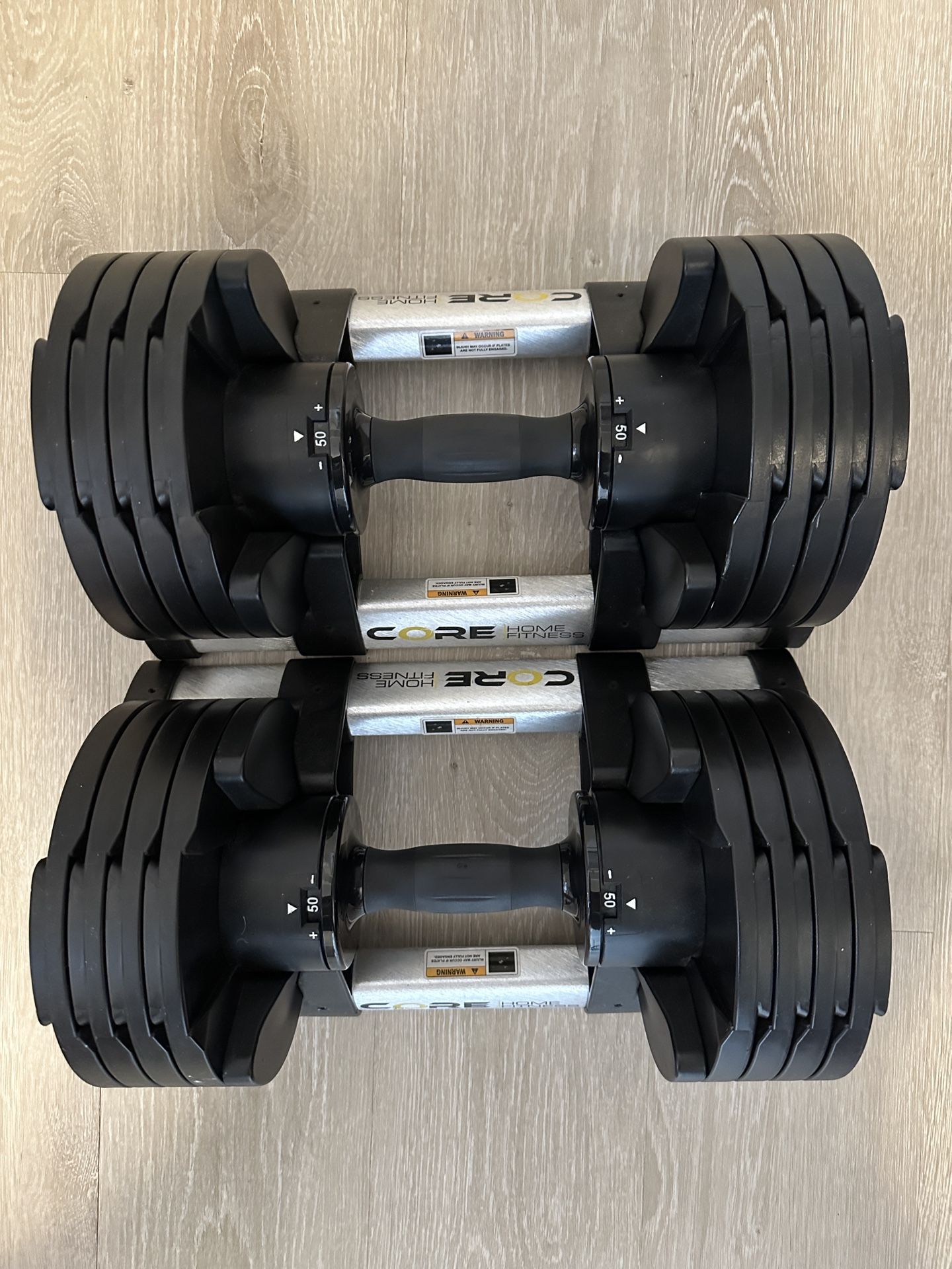 Core Home Fitness Adjustable Dumbbells