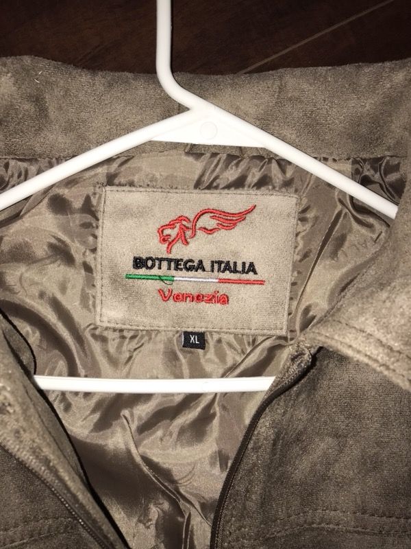 Men’s Bottega Italia leather/suede jacket