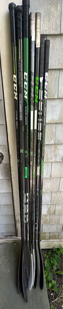 Lot of 8 Hockey Sticks