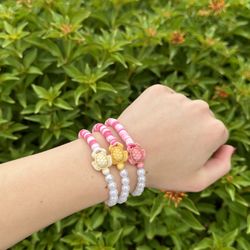 Clay Bead Turtle Bracelets 