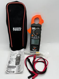 Klein Tools HVAC Clamp Meter Digital Multimeter Black with Box
