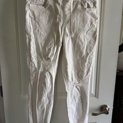 Royalty For Me,  Distressed Women’s Ankle Pants Size M