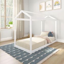 Max & Lily Twin Floor Bed