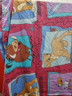 Vintage Lion king Sheet