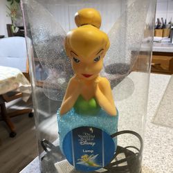 Disney Issue Tinkerbell Princess Night lamp - Excellent Condition 