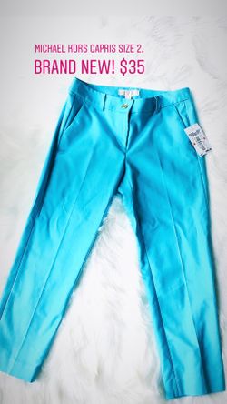 Michael Kors capris NEW!