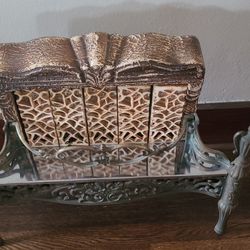 Antique Gas Log Fireplace 