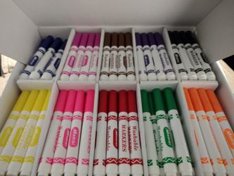 240 Washable Kid-safe Markers