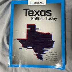 Texas Politics Today Textbook 19th Edition