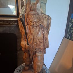 Wooden Buddhist Sculpture