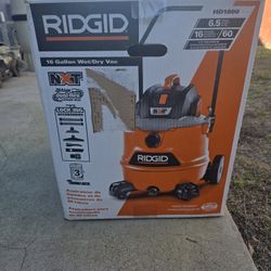 RIDGID 16 Gallon Wet/Dry Shop Vac – BRAND NEW IN BOX